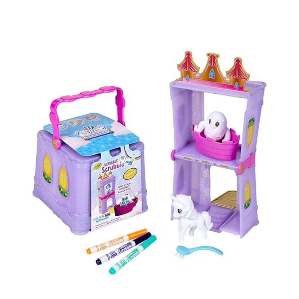 Crayola Scribble Scrubbies PECULIAR Pets Playset Unicorn & Yeti